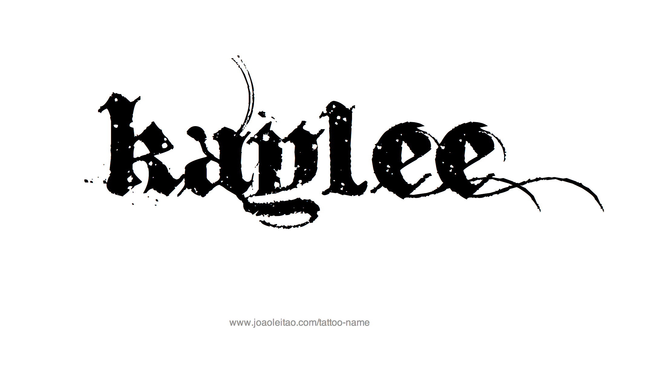 Kaylee Name Tattoo Designs